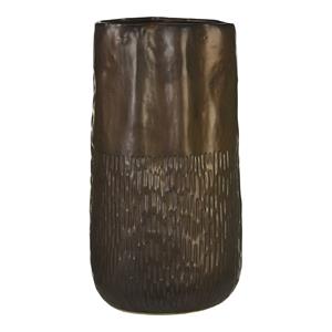 DEPOT Vase Gloomy ca.D18x36cm, schwarz