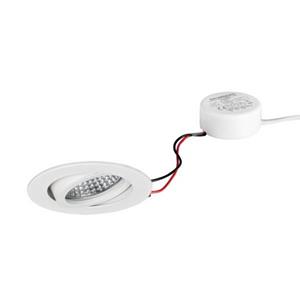 BRUMBERG LED inbouwspot Tirrel-R RC, driver rond, mat wit