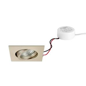 BRUMBERG LED inbouwspot Tirrel-S, RC, driver rond, licht goud