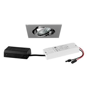 BRUMBERG LED inbouwspot Tirrel-S, DALI, aansluitdoos, chroom