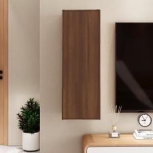 VidaXL Tv-meubel 30,5x30x90 cm bewerkt hout bruineikenkleurig