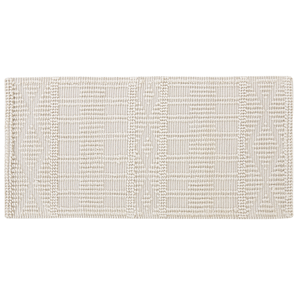 BELIANI Wollen vloerkleed 80 x 150 cm lichtbeige LAPSEKI