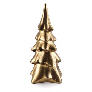 CASA DI ELTURO Goudkleurige Keramische Kerstboom - H29 Cm