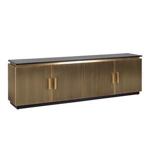 Richmond Interiors Richmond TV-meubel Ironville Metaal, 200cm - Goud