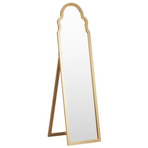 Beliani - Moderner Standspiegel mit dekorativem Rahmen 40 x 150 cm gold Chatillon - Gold