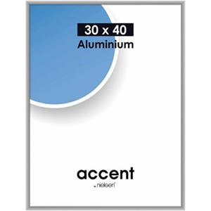 Fietsaccessoires Nielsen Fotolijst Accent Aluminium 13 X 18 Cm Matzilver