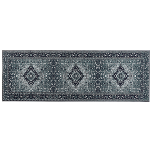 Beliani - Teppich Läufer grau Muster orientalisch rutschfest 70 x 200 cm Vintage Vadkadam - Grau