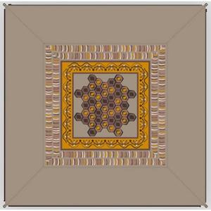 BENT Outdoorkleed Verbindbarer Teppich „Zip-Carpet“ Afrika PFC-vrij (1 stuk)