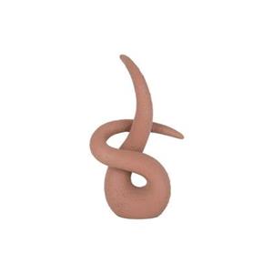 Light & Living present time - Statue Abstract Art Knot polyresin terracotta