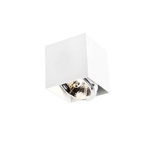 QAZQA Spot box - Wit - Design - L 12cm