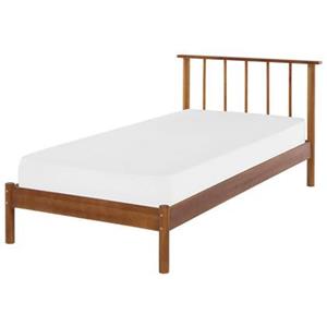 Beliani BARRET Bed lichte houtkleur 90x200