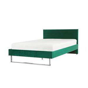 Beliani BELLOU Bed groen 140x200