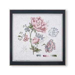 LAURA ASHLEY Bild mit Rahmen "Floral", (1 St.), Bilder 60x60cm