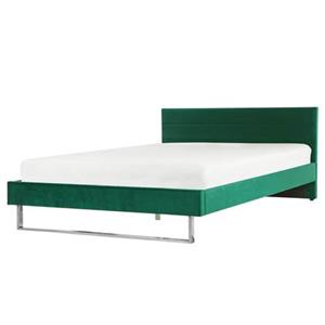 Beliani BELLOU Bed groen 180x200