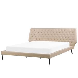 Beliani ESSONNE Bed beige 180x200