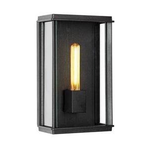 KS Verlichting Buitenlamp Capital XL Zwart Wandlamp Plat