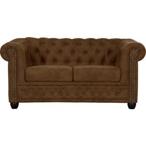 Premium collection by Home affaire 2-zitsbank Rysum Chesterfield-look, in 2 stofkwaliteiten