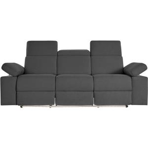 Places of Style 3-Sitzer "Kilado", mit 2x Relaxfunktion, verstellbarer Armlehne, Kopfteilverstellung und dimmbarer LED Beleuchtung, wahlweise Relaxfunktion elektrisch