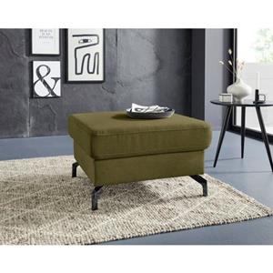 sit&more Hocker "Percy", Fußhöhe 12 cm, wahlweise mit unterschiedlichen Fußfarben