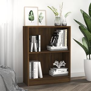 vidaXL Bücherregal Braun Eichen-Optik 60x24x74,5 cm Holzwerkstoff 