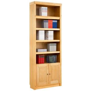 Home affaire Boekenkast CLIFF Hoogte 220 cm, met 2 houten deuren