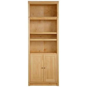 Home affaire Boekenkast CLIFF Hoogte 220 cm, met 2 houten deuren