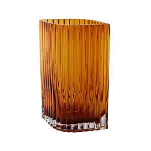 Folium Small Vase / L 12,6 x H 20 cm - AYTM - Orange