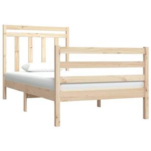 VidaXL Bedframe massief hout 90x190 cm 3FT Single