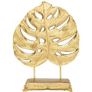 Kare Design Decofiguur Monstera Leaf Gold 36cm