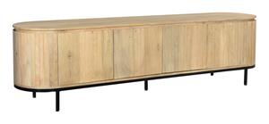 Livingfurn TV-meubel Noor Mangohout, 210cm - Naturel