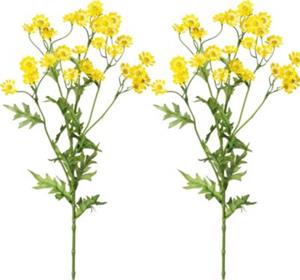 Yomonda Kunstpflanze Kamille 2er-Pack gelb