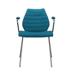 Kartell Maui Soft Stuhl Besucher- &amp; Konferenzstühle  Ausführun ohne Armlehnen Farbe : braun