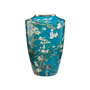 Goebel Vase Vincent van Gogh - Mandelbaum blau bunt