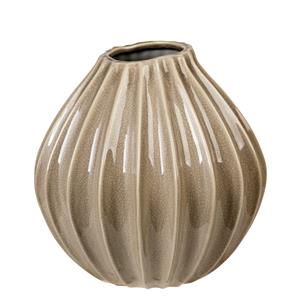 Broste Copenhagen Wide Keramik Vase 25 cm Rainy Day