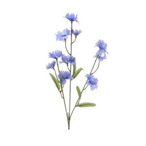 MARELIDA Kornblume Kunstblume - H: 55cm blau