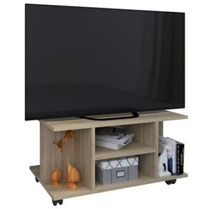 Hioshop Findalo TV-meubel 2 planken beuken decor.