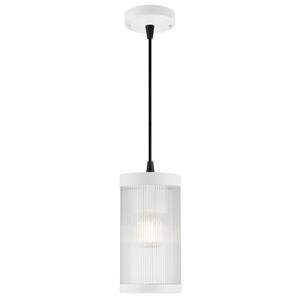 Nordlux Buiten hanglamp Coupar, Ø 13 cm, wit