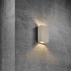 Nordlux LED Wandleuchte "Rold Flat", leuchtet sowohl nach oben und nach unten, für innen & außen geeignet