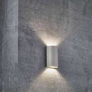 Wandlamp up en down gevelverlichting 'Rold' Nordlux wandlamp Beige 10w LED 3000K 160mm