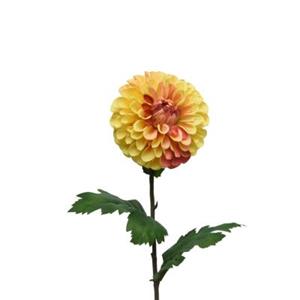 MARELIDA Kunstblume Dahlie - H: 75cm gelb