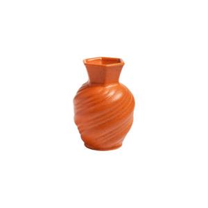& klevering Vase Tudor keramik orange / Ø 9 x H 12 cm - Porzellan -  - Orange
