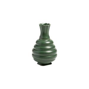 & klevering Tudor Vase / Ø 9.5 x H 15 cm - Porzellan -  - Grün