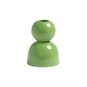 & klevering Stack Vase / Ø 10 x H 13 cm -  - Grün