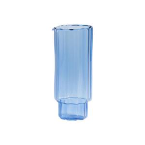 & klevering Bloom Karaffe / Glas - 0,9L / H 20,5 cm -  - Blau