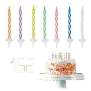 RELAXDAYS Geburtstagskerzen Set 152-teilig mehrfarbig