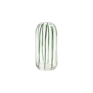 & klevering Sweep Vase / Ø 9.5 x H 21 cm - Glas -  - Transparent