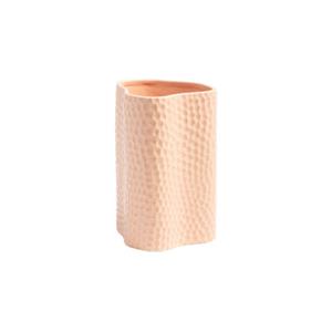 & klevering Brutal Vase / 13 x 13 x H 20 cm - Keramik -  - Rosa