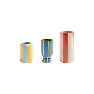 & klevering Ligne Vase / 3er-Set Minivasen -  - Bunt