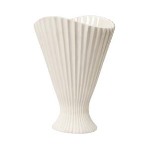 Ferm Living Fountain Vase / L 23 x H 30,5 cm -  - Weiß