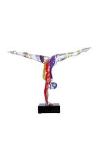 Kayoom Dekofiguren Skulptur Athlete 120 Multi mehrfarbig